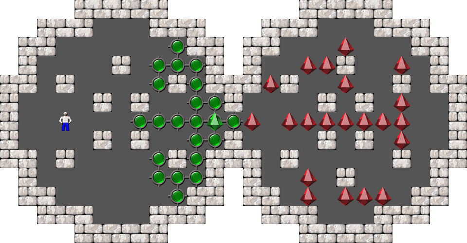 Sokoban Mass Remodel level 1148